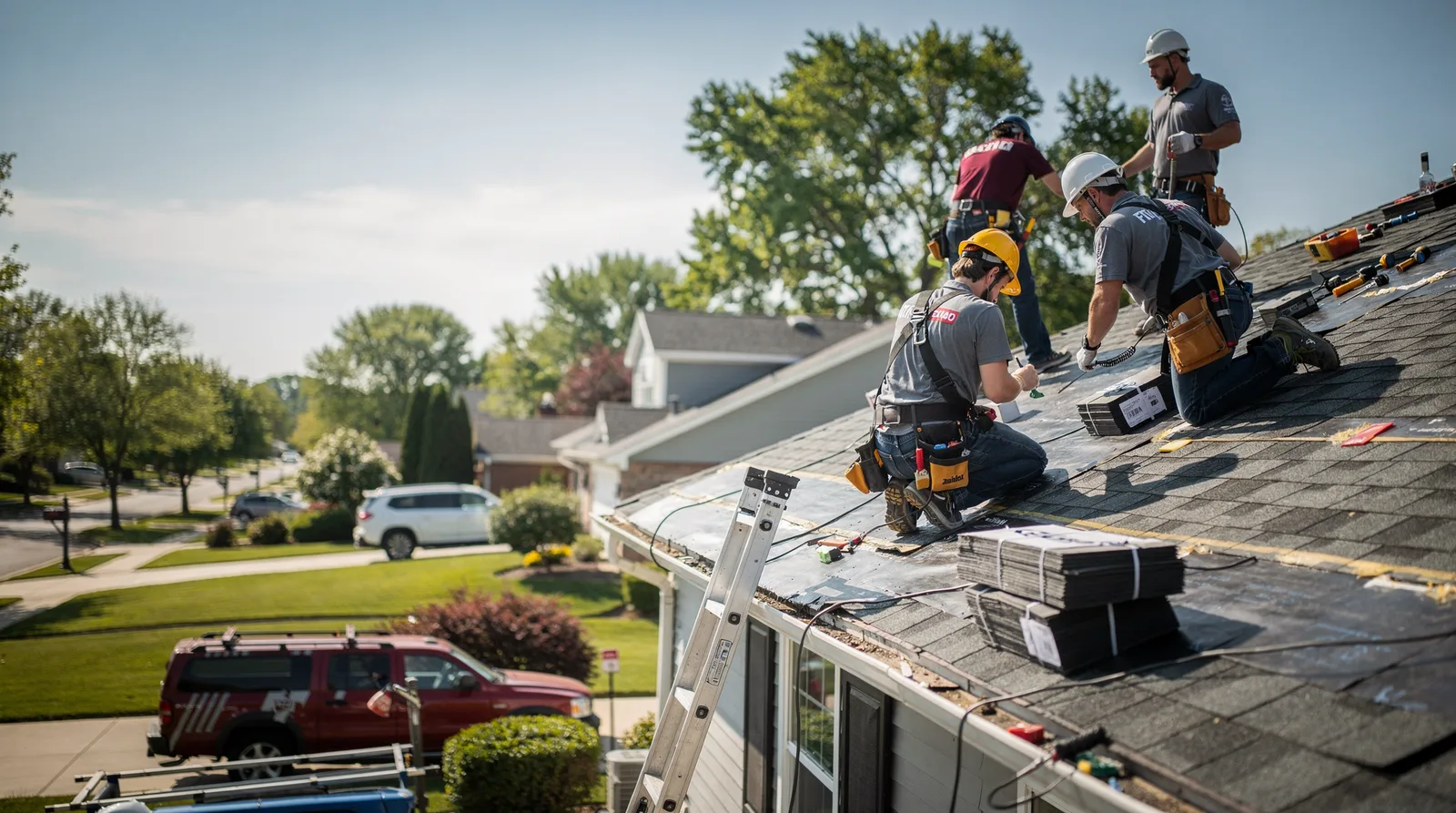 Roof Repair in Markham, IL around you